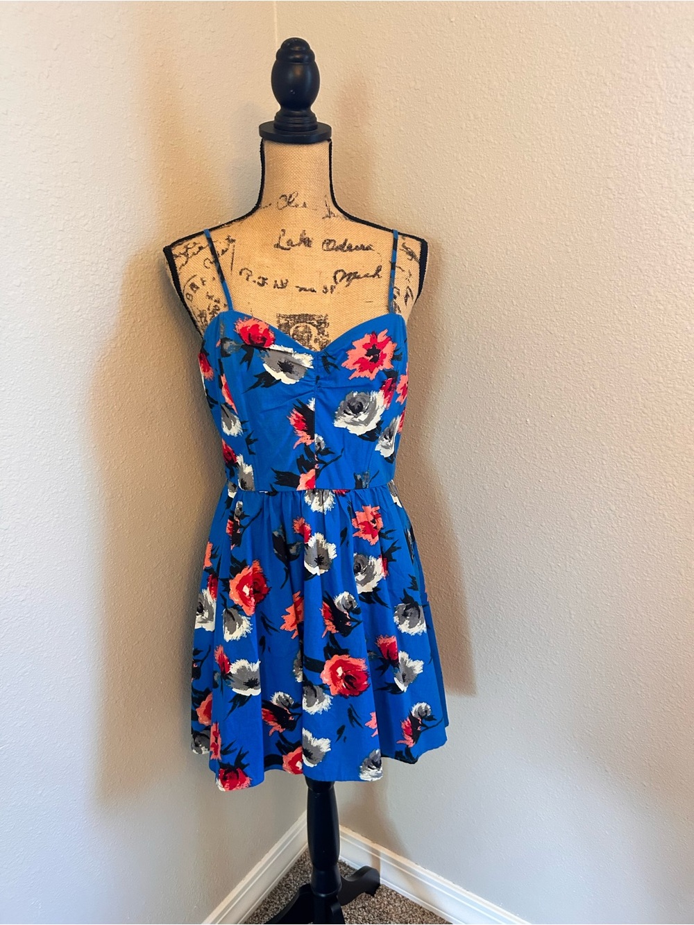 Forever 21 Floral Sundress with Spaghetti Straps